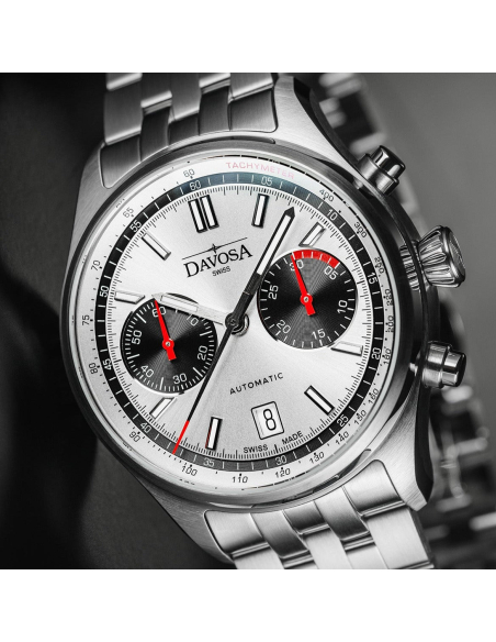 Davosa Newton Pilot Rally Chronograph LE 161.536.10 Watch