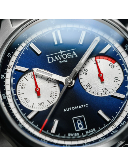 Davosa Newton Pilot Rally Chronograph LE 161.536.40 Watch
