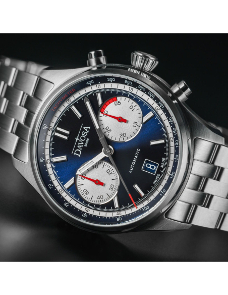 Davosa Newton Pilot Rally Chronograph LE 161.536.40 Watch