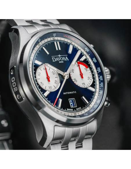 Davosa Newton Pilot Rally Chronograph LE 161.536.40 Watch