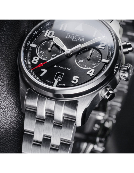 Davosa Newton Pilot Chronograph LE 161.578.50 Watch