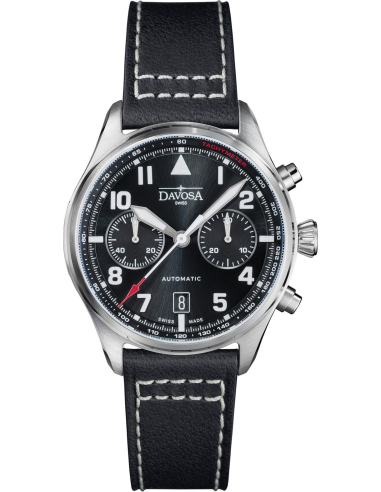 Davosa Newton Pilot Chronograph LE 161.578.55 Watch