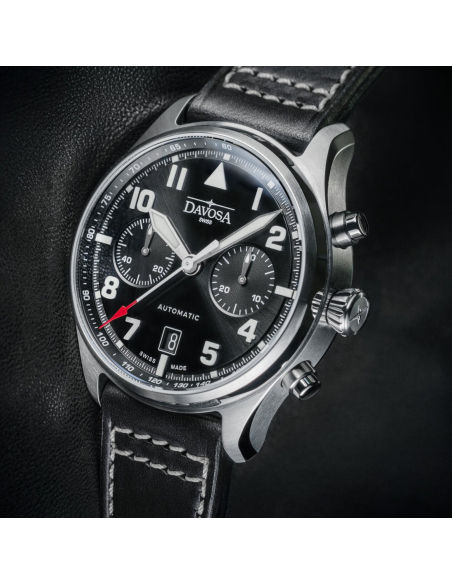 Davosa Newton Pilot Chronograph LE 161.578.55 Watch