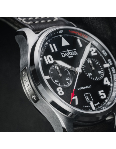 Davosa Newton Pilot Chronograph LE 161.578.55 Watch