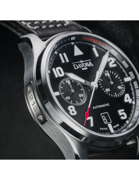 Davosa Newton Pilot Chronograph LE 161.578.55 Watch