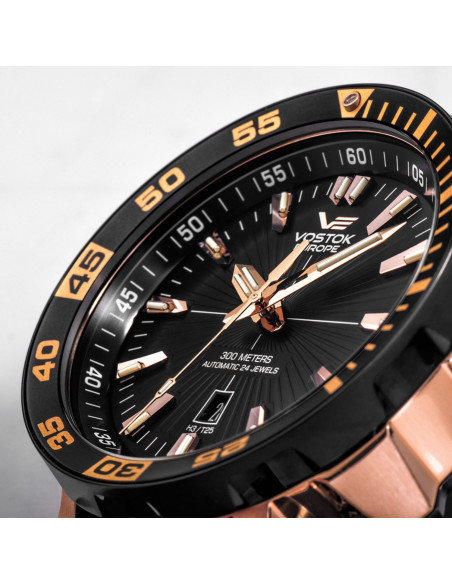 Vostok-Europe NH35/575E282 Energia Rocket Montre - 3