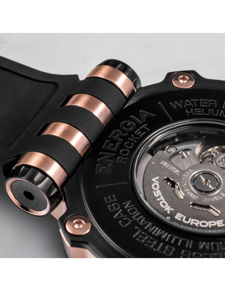 Vostok-Europe NH35/575E282 Energia Rocket Montre - 5