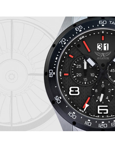 AVIATOR SWISS MIG-35 M.2.19.5.132.6 Watch - 3