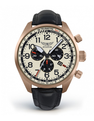 AVIATOR Airacobra P45 Chrono V.2.25.2.173.4 Uhr - 3