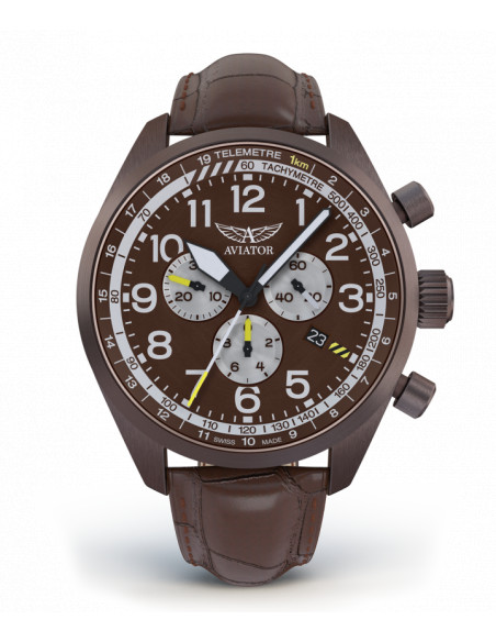AVIATOR Airacobra P45 Chrono V.2.25.8.172.4 Karóra - 3