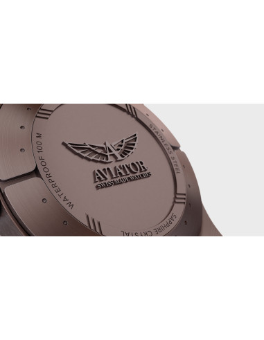 AVIATOR Airacobra P45 Chrono V.2.25.8.172.4 Karóra - 4