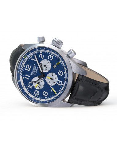 AVIATOR Airacobra P45 Chrono V.2.25.0.170.4 Karóra - 2