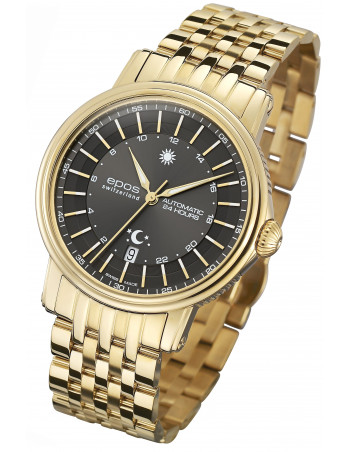 Epos Emotion 3390.302.22.14.32 24 heures Montre - 1