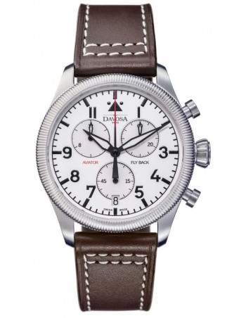 Davosa 162.499,15 Aviator Cronógrafo Fly Back Reloj - 1