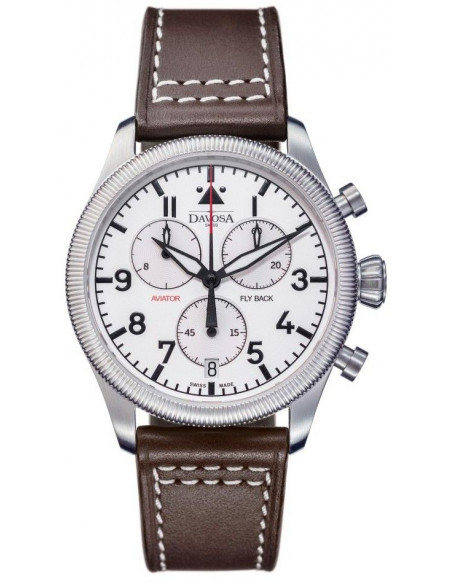 Hodinky Davos 162.499.15 Aviator Fly Back Chronograph - 1