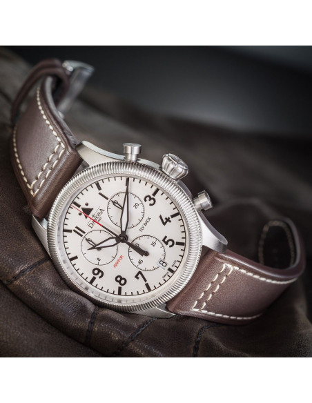Davosa 162.499,15 Aviator Cronógrafo Fly Back Reloj - 2 Davosa 162.499,15 Aviator Cronógrafo Fly Back Reloj - 2