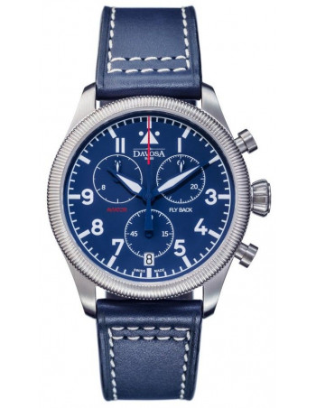 Davosa 162.499,45 Aviator Fly Back Chronograph Zegarek - 1