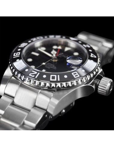 Davosa 161.571.50テルノス プロフェッショナル TT GMT 自動巻き腕時計 - 5