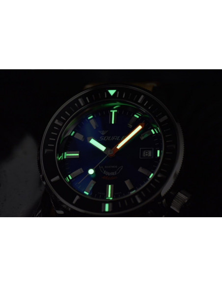 Squale Squalematic 60ATM Dark Blue professionell dykning Klocka MATICXSB.PTC - 5