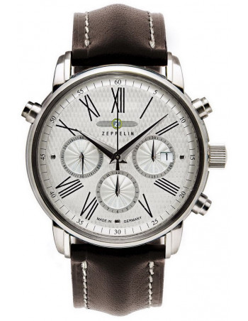 Zeppelin 7612-4 LZ127 Chronometr Obserwatorium Glashuette Zegarek - 1