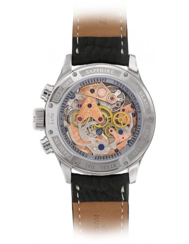 Alexander Shorokhoff AS.CR01-3M Chrono szabályozó mechanikus Karóra - 2