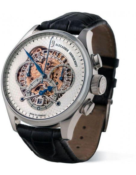 Alexander Shorokhoff AS.CR02-1 Chrono Regulator mechaniczny Zegarek - 2