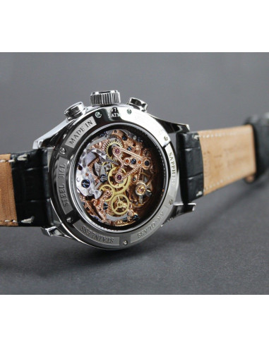 Hodinky Alexander Shorokhoff AS.CR02-2 Chrono Regulator mechanical - 2