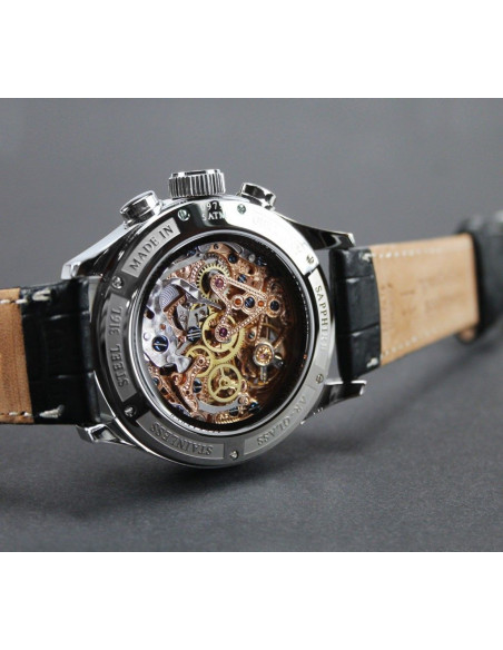 Hodinky Alexander Shorokhoff AS.CR02-2 Chrono Regulator mechanical - 2