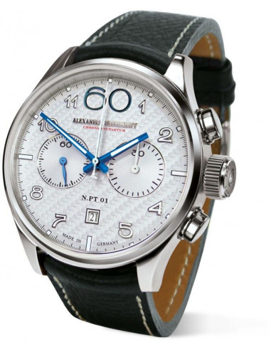 Hodinky Alexander Shorokhoff AS.N.PT01-1 manual winding chronograph - 1