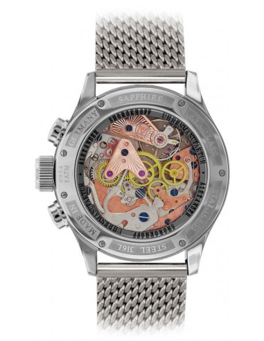 Hodinky Alexander Shorokhoff AS.N.PT01-4M manual winding chronograph - 2