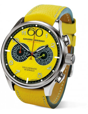 Alexander Shorokhoff Αυτόματος χρονογράφος AS.N.PT05-58 Yellowmatic Pολόι - 1