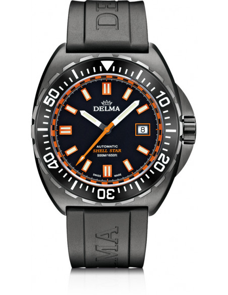 Delma Shell Star Black Tag 44501.670.6.031 αυτόματη κατάδυση Pολόι - 1 Delma Shell Star Black Tag 44501.670.6.031 αυτόματη κατάδυση Pολόι - 1