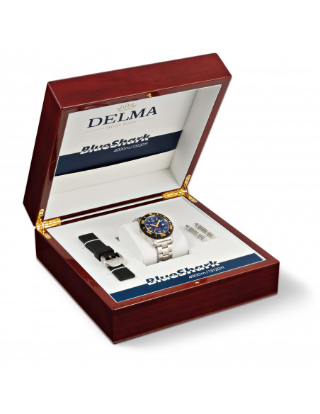 Delma Blue Shark III 54701.700.6.154 diving Watch - 2