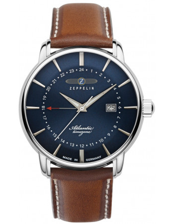 Zeppelin 8442-3 Atlantic GMT Reloj - 1