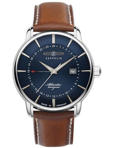 Zeppelin 8442-3 Atlantic GMT ウォッチ - 1