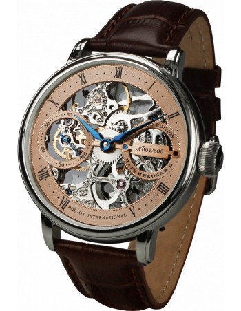 Poljot International Nicolai II Squelette 9211.1940903 Montre - 1