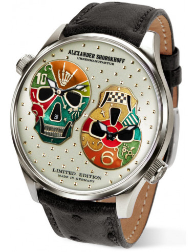 Alexander Shorokhoff Los Craneos AS.DT02-2 automatisk Klokke - 1