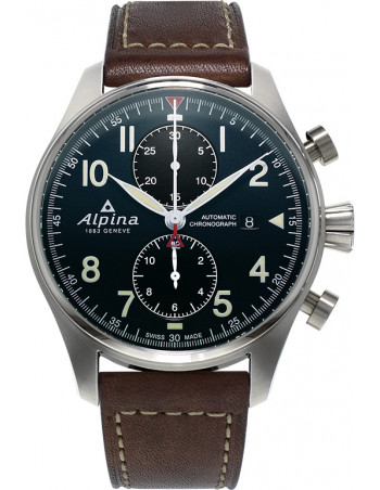 Alpina Startimer Cronógrafo Pilot AL-725N4S6 Reloj - 1