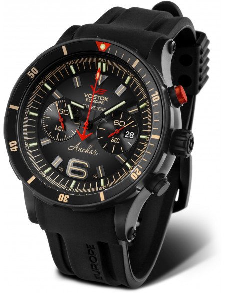 Vostok Europe Anchar Submarine Chrono Line Diver 6S21/510C582 Montre - 2