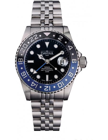Davosa 161.571.04テルノス プロフェッショナル GMT 自動巻き腕時計 - 1