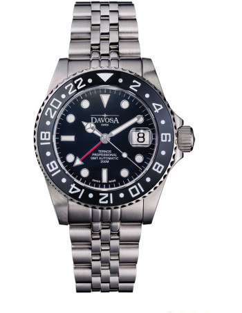 Davosa 161.571.05テルノス プロフェッショナル GMT 自動巻き腕時計 - 1