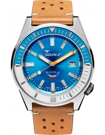 Squale Squalematic 60ATM Light Blue albastru scufundări profesionale Ceas - 1