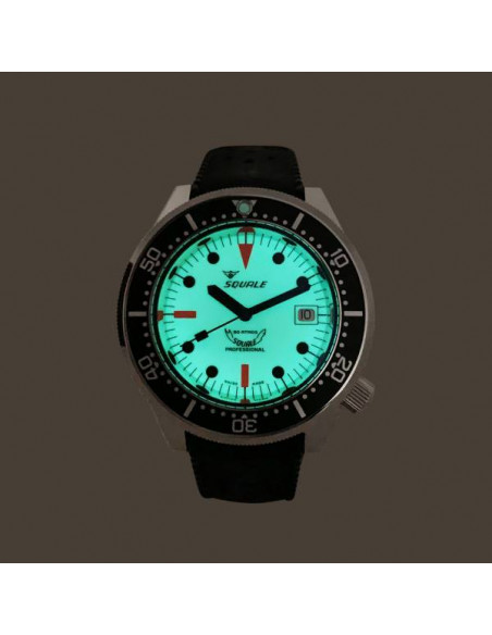 Squale 1521 Plongée professionnelle entièrement lumineuse Montre - 5