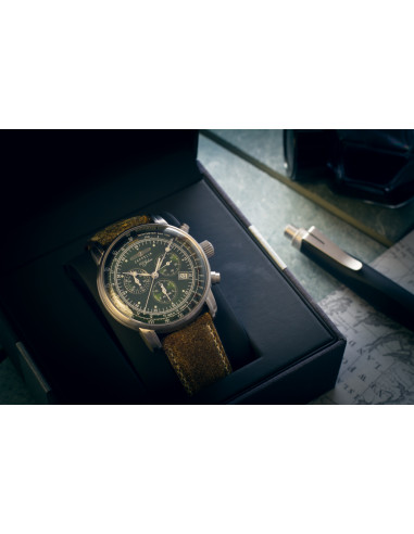 Zeppelin 100 år Zeppelin ED.1 8680-4 Chronograph Klocka - 2