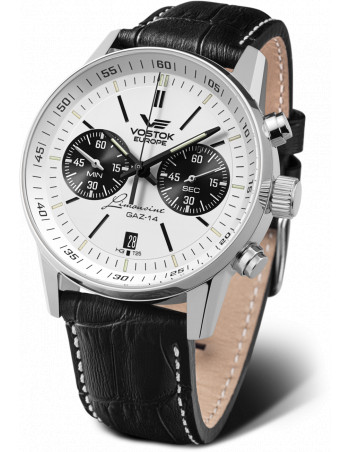Vostok Europe 6S21/565A598 GAZ 14 Cronógrafo Reloj - 1
