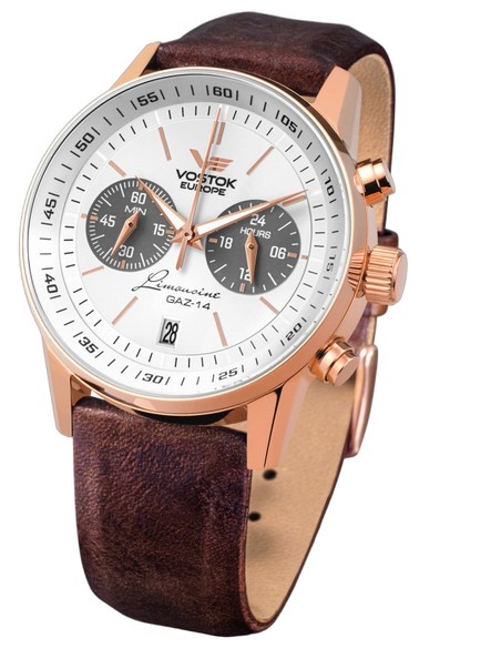Vostok Europe VK64-560B600 Cronograf GAZ 14 Ceas - 1