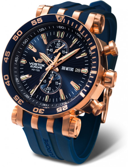 Vostok Europe Energia Rocketクロノ VK61-575B590 ウォッチ - 2