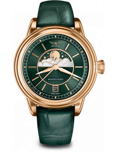 AVIATOR Douglas Moonflight V.1.33.2.263.4 Watch - 1