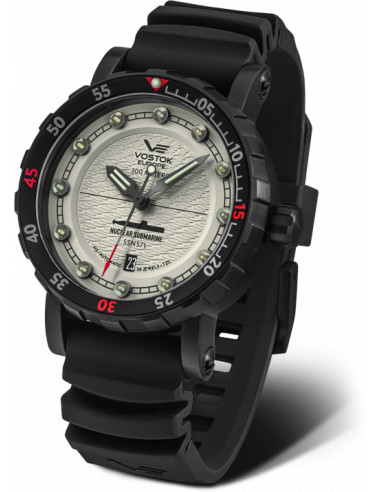 Vostok Europe SSN-571 Nuclear Submarine NH35-571C607 automatisk Klokke - 1