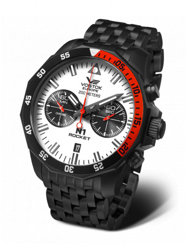 Vostok Europe N1 Rocket 6S21-225C620B クロノグラフ ウォッチ - 1